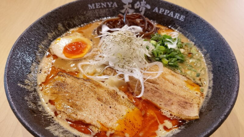 麵屋天晴の味噌豚骨ラーメン