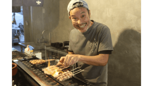 Yakitori Labのオーナーシェフ