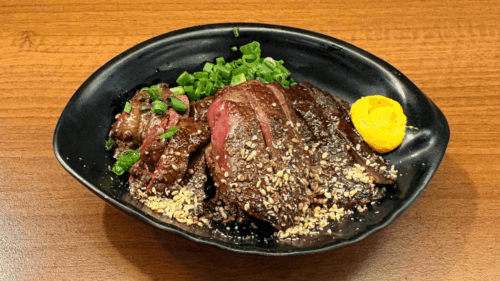 Rare Grilled Chicken Liver