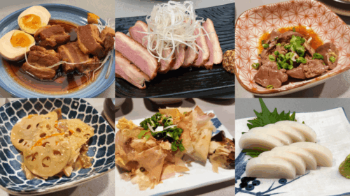 お酒の肴に最適なメニュー